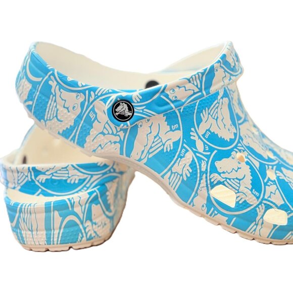 Big Kid Classic CROCS Venetian Blue Size J5/M5 - Picture 8 of 10